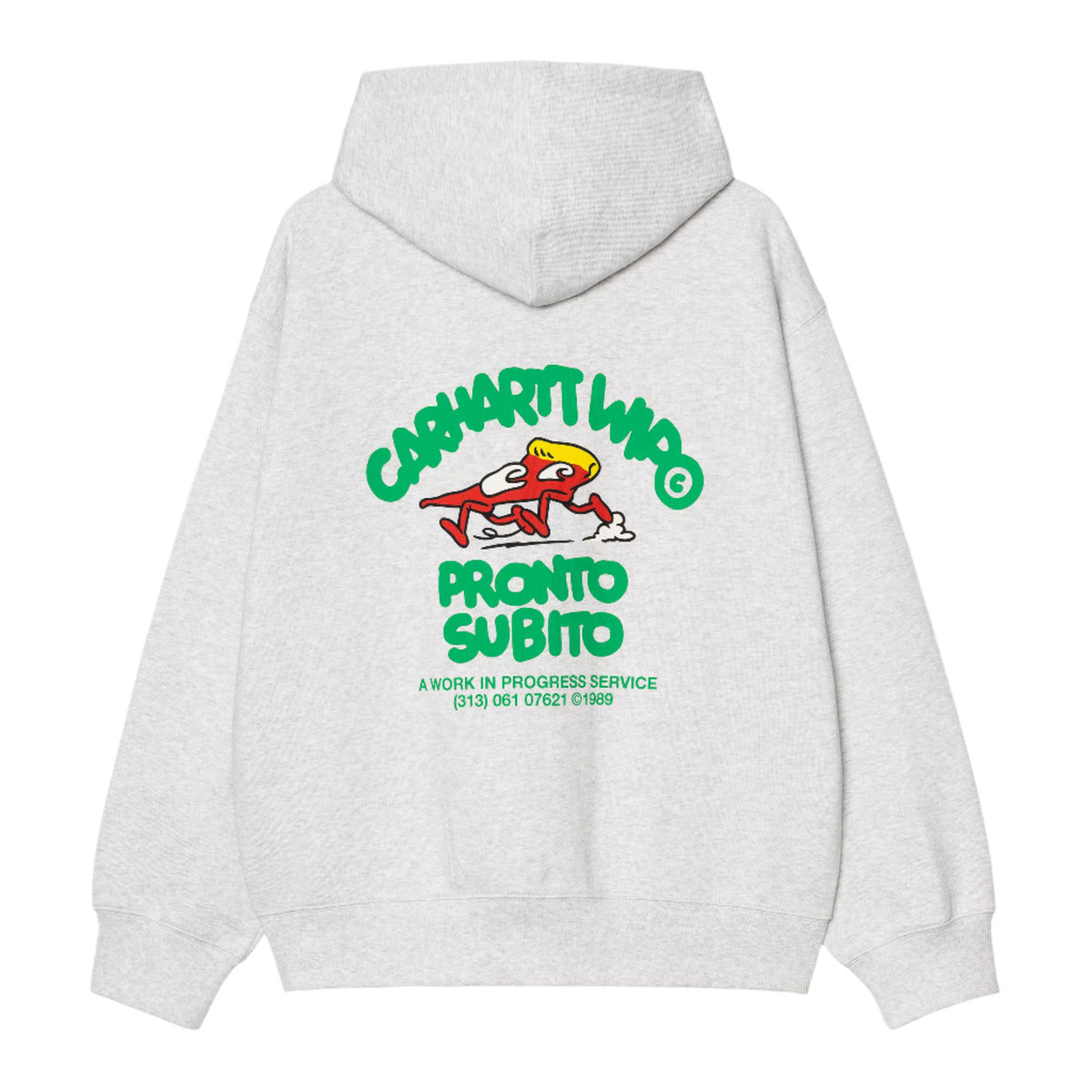 Hooded Pronto Sweat Jacket / carhartt wip / ash heather