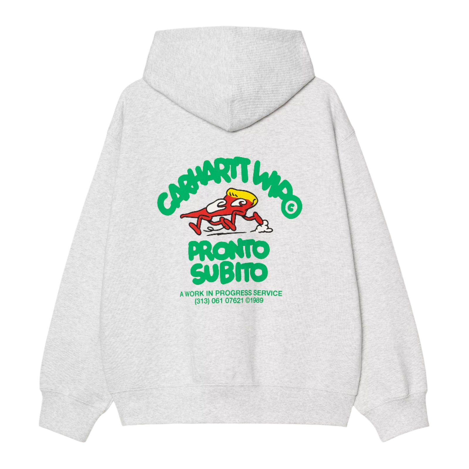 Hooded Pronto Sweat Jacket / carhartt wip / ash heather