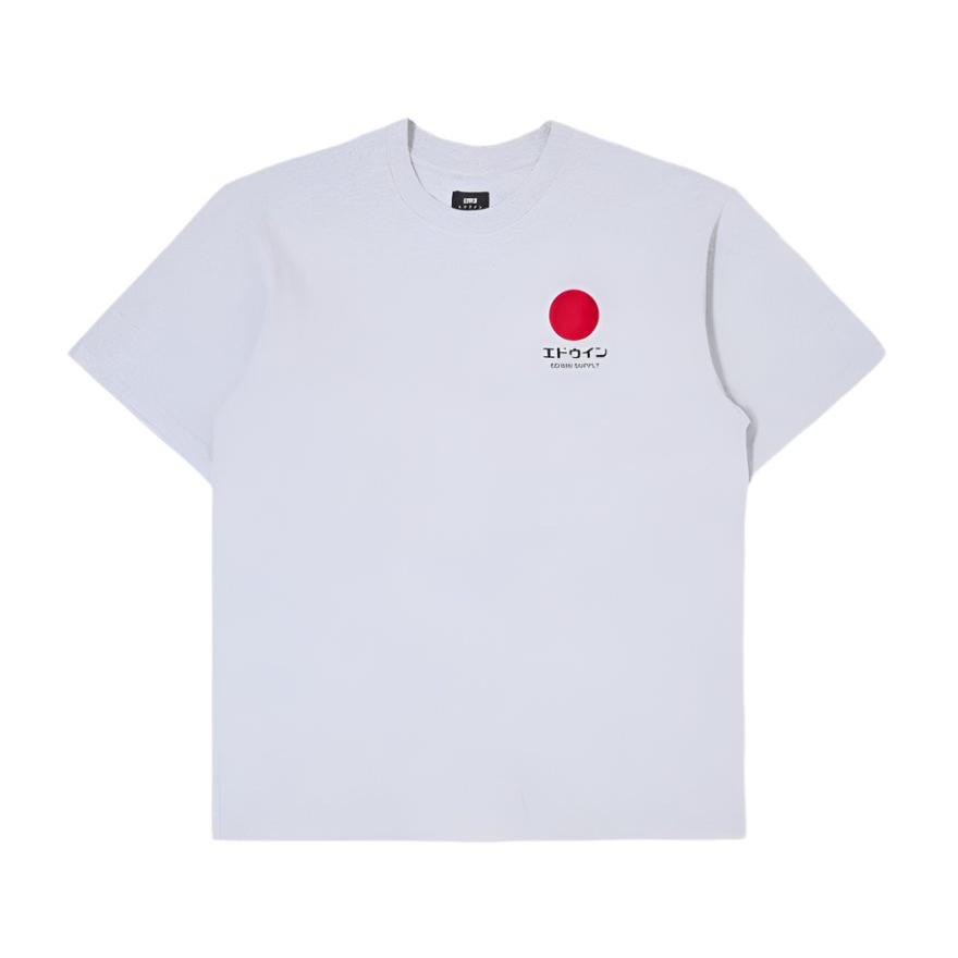 JAPANESE SUN SUPPLY T-SHIRT / EDWIN / GREY MARL