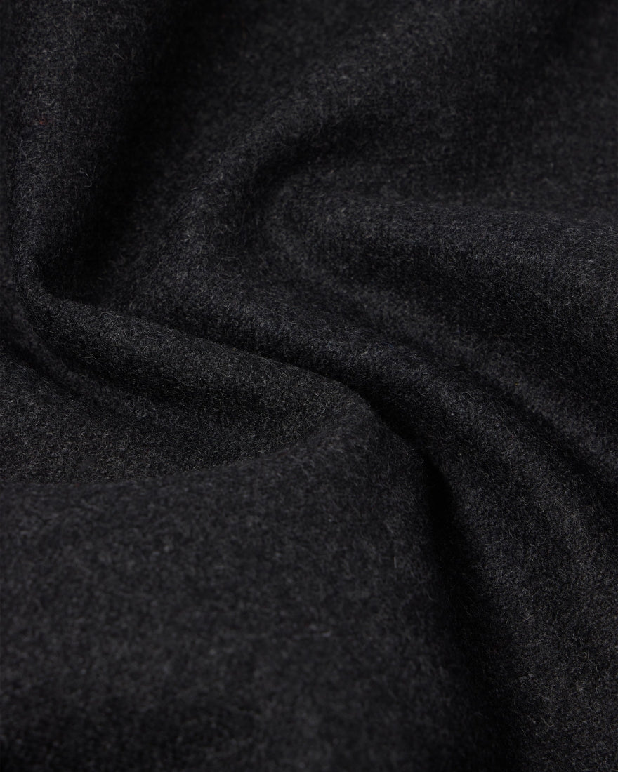 Mac Wool Coat / EDWIN / DARK GREY MARL