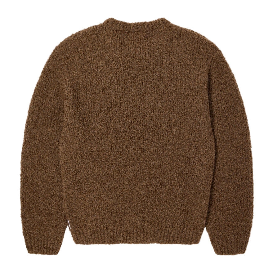 Dun Textured Sweater / edwin / taupe