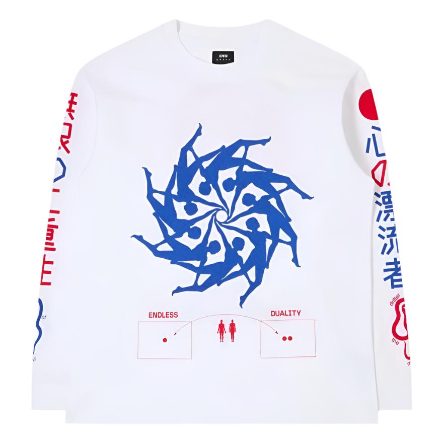 MIND DRIFTER T-SHIRT / EDWIN / WHITE