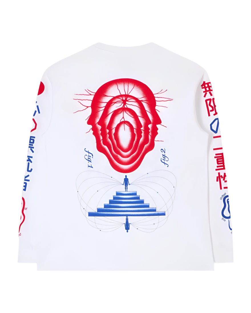 MIND DRIFTER T-SHIRT / EDWIN / WHITE