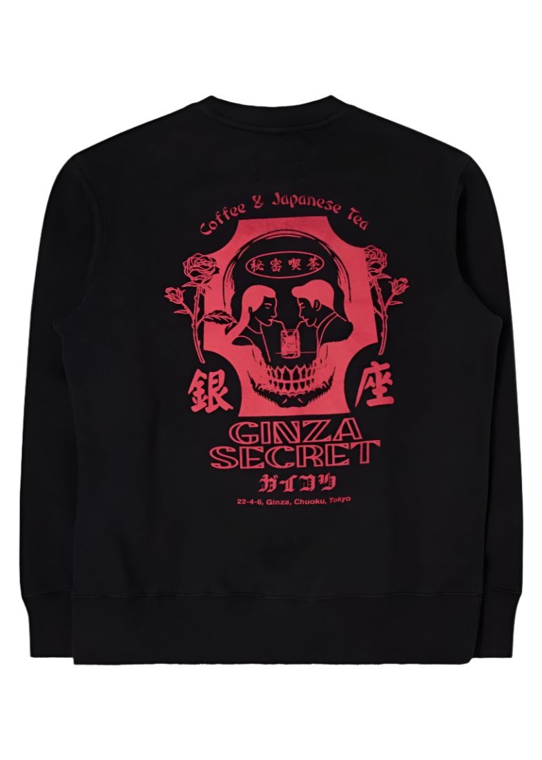 GINZA SECRET SWEAT / EDWIN / BLACK