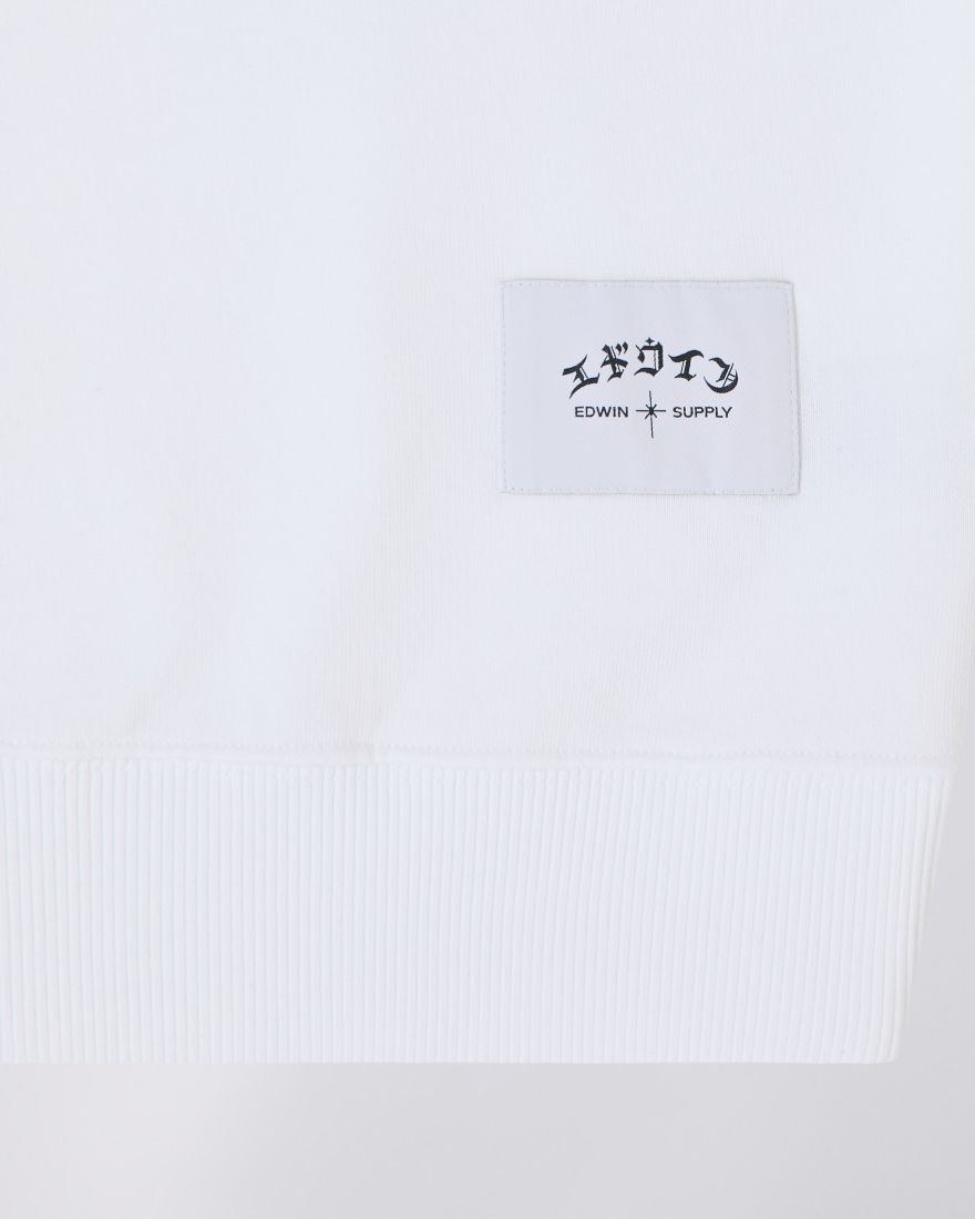 HIGH LIFE LOW LEVELS SWEAT / EDWIN / WHITE