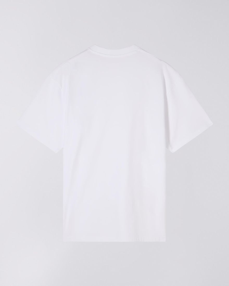 Sunset On Fuji San T-Shirt / EDWIN / WHITE