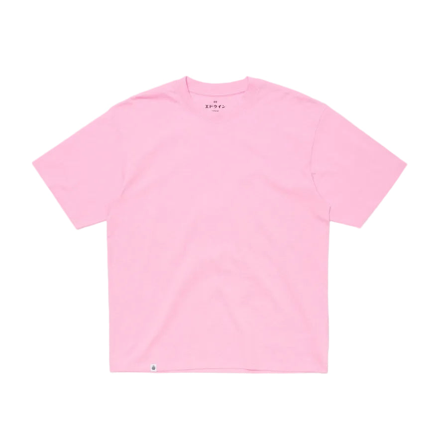 Oversize Basic T-Shirt / EDWIN / BEGONIA PINK