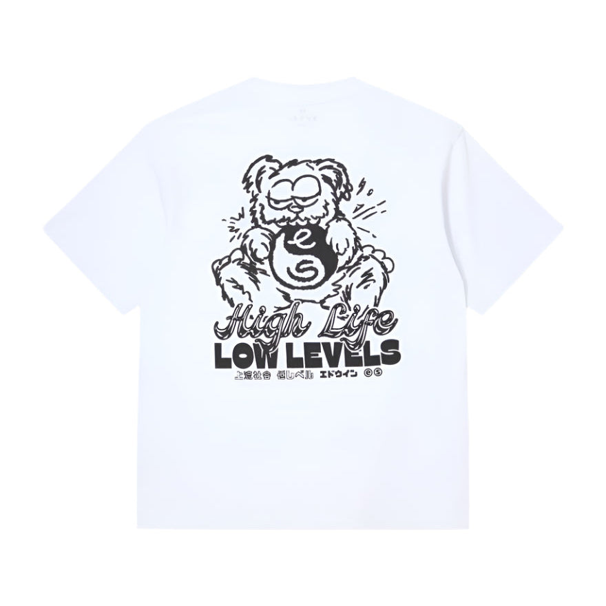 High Bear T-Shirt / edwin / white