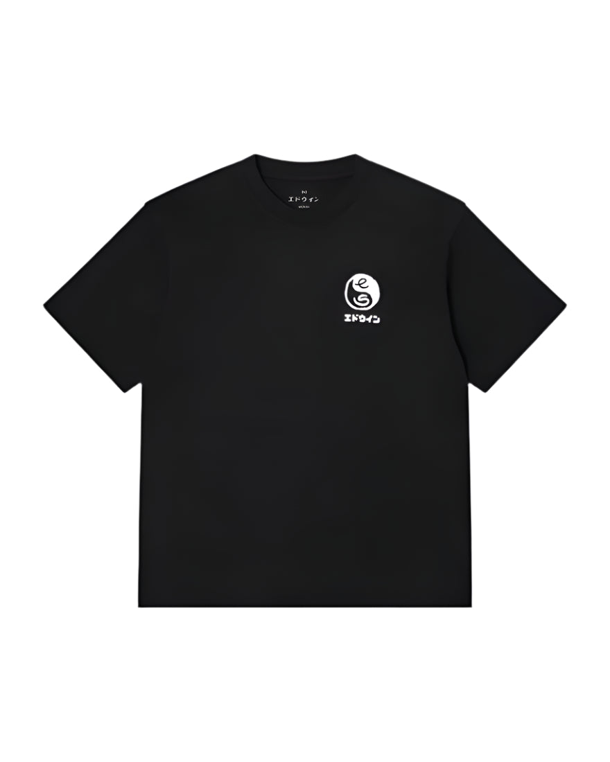High Bear T-Shirt / edwin /black
