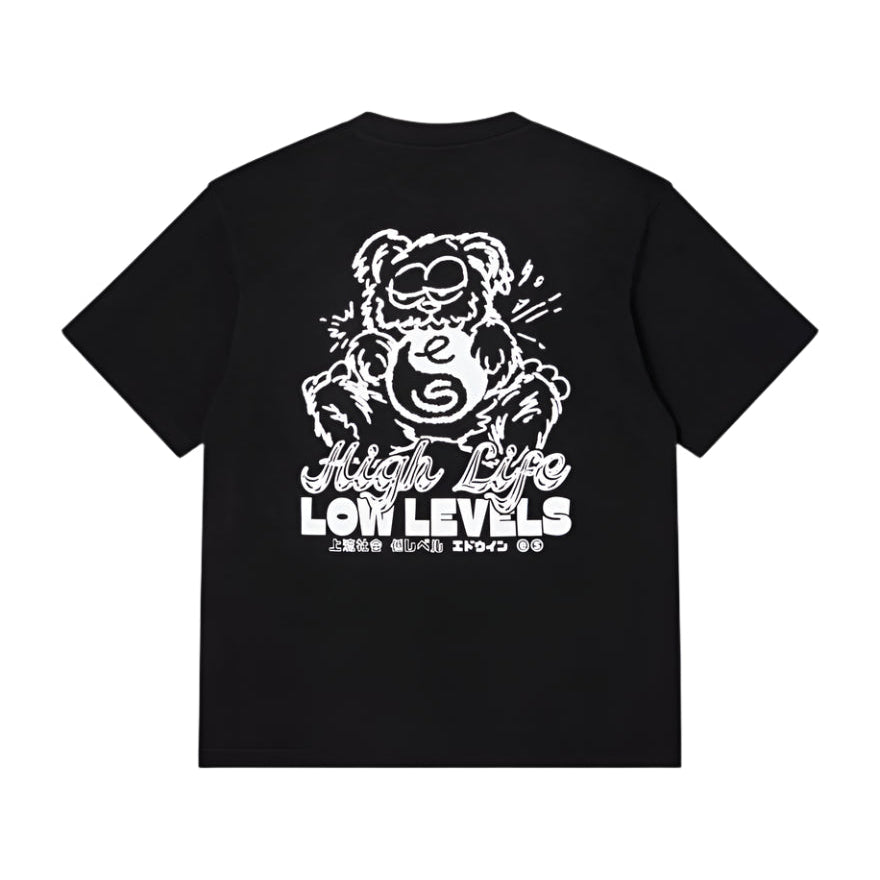High Bear T-Shirt / edwin /black