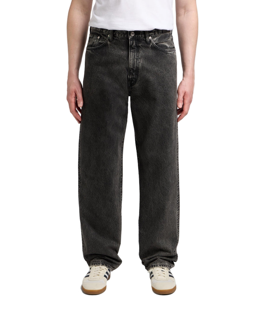 Loose Jeans- MADE IN JAPAN / EDWIN / BLACK MID DARK USED