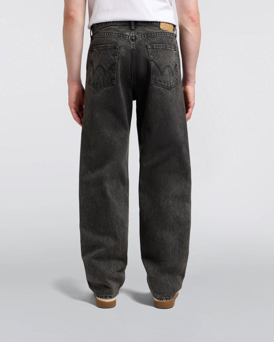Loose Jeans- MADE IN JAPAN / EDWIN / BLACK MID DARK USED