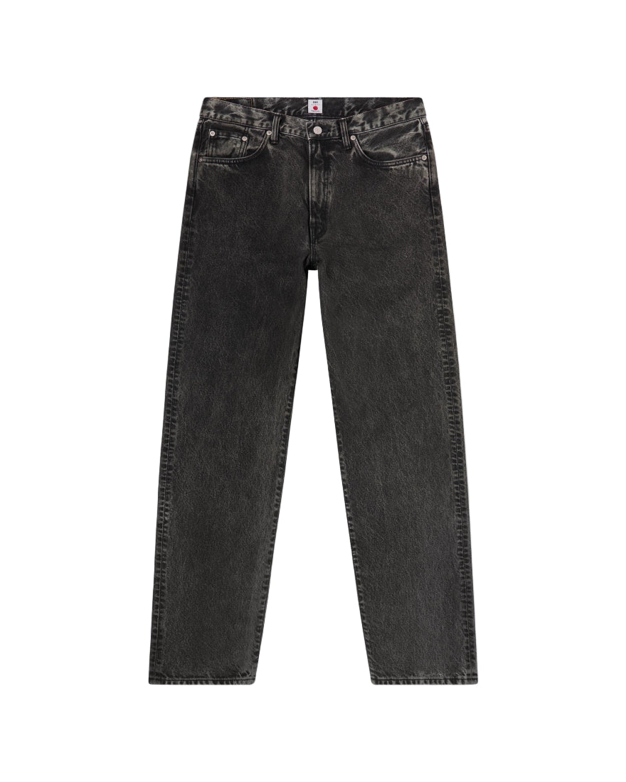 Loose Jeans- MADE IN JAPAN / EDWIN / BLACK MID DARK USED