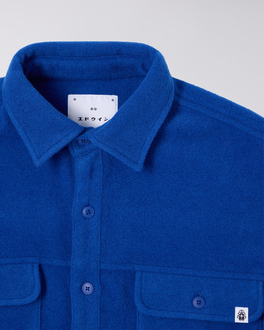 Jowen Overshirt LS / edwin / Deep Ultramarine