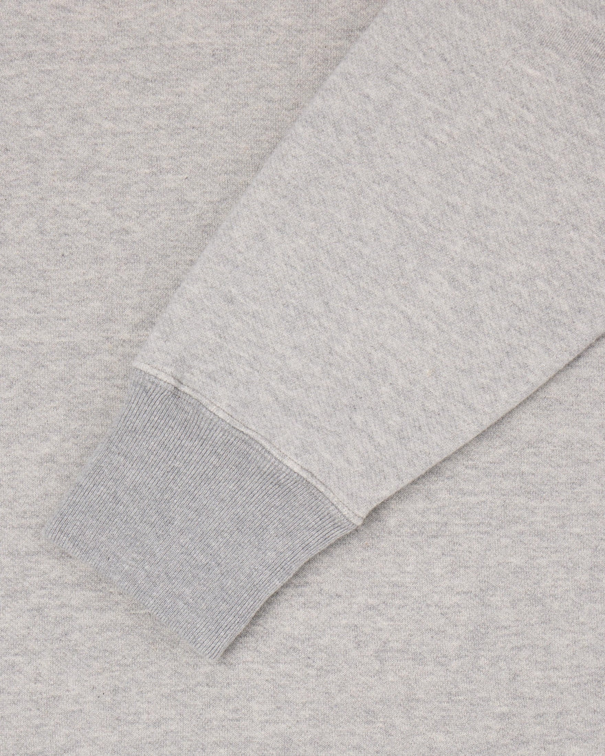 raglan sleeve hood - made in japan / edwin / grey