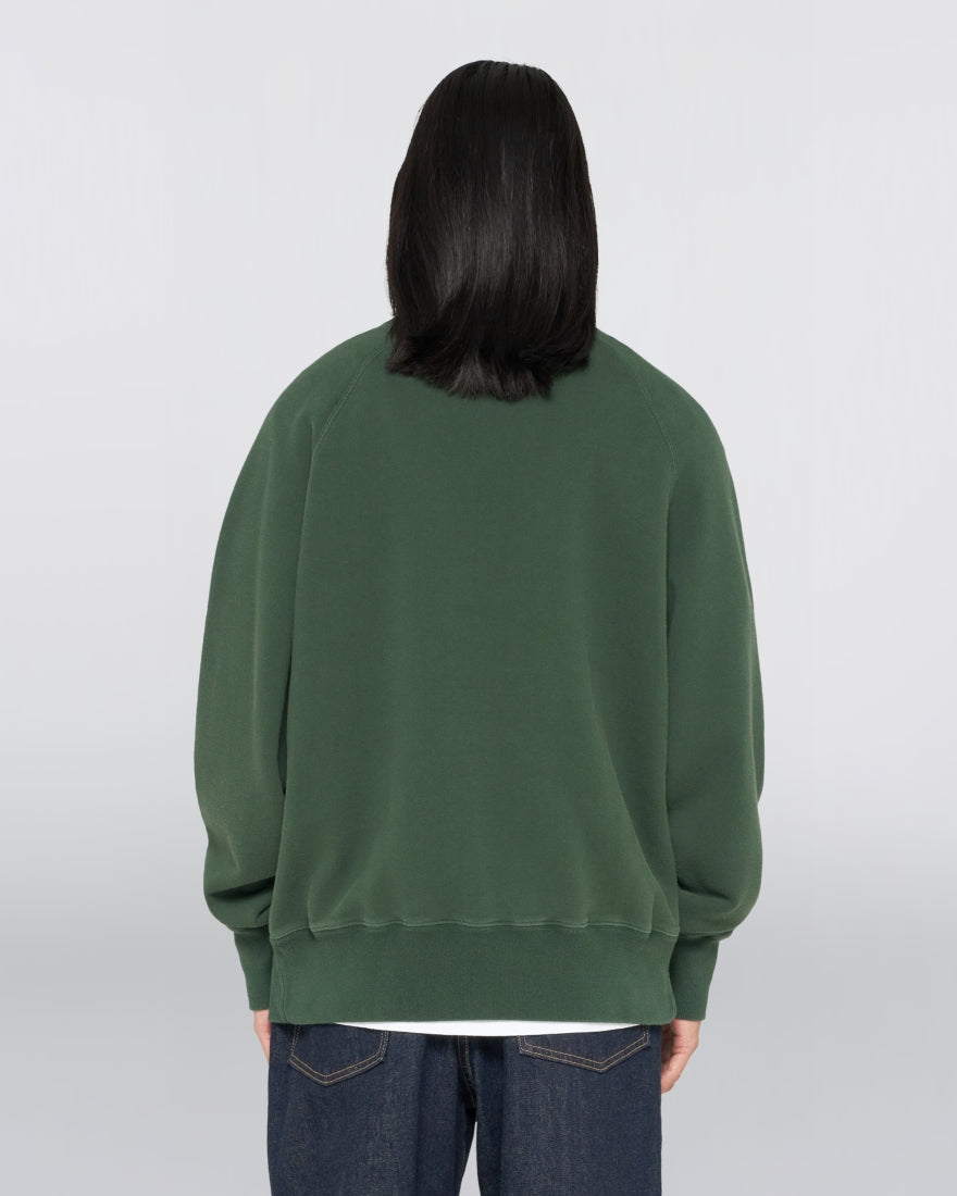 Raglan Sleeve Crew / EDWIN MADE IN JAPAN / GREEN