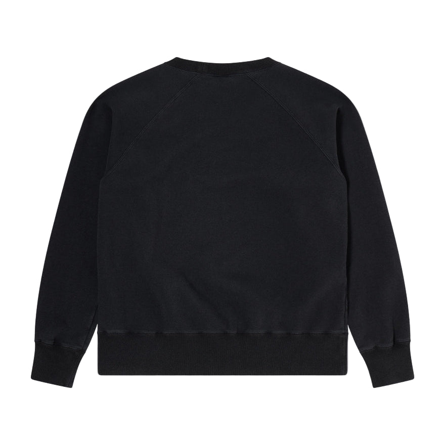 Raglan Sleeve Crew - made in japan / edwin / black