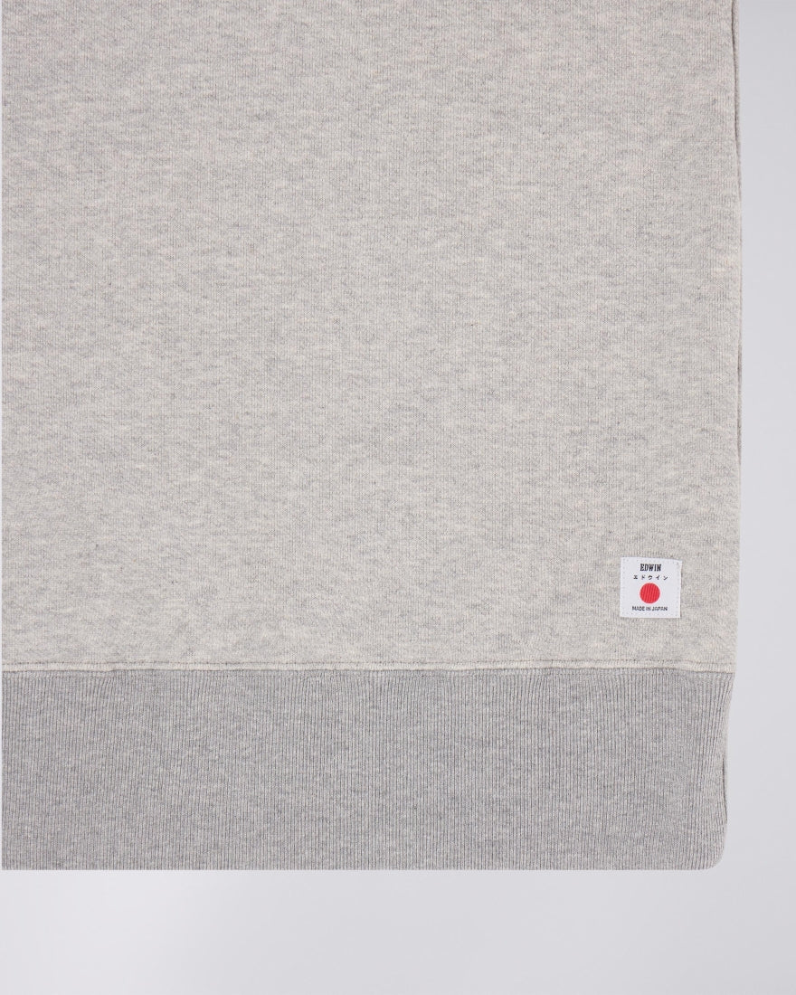 Raglan Sleeve Crew- made in japan / edwin  / grey