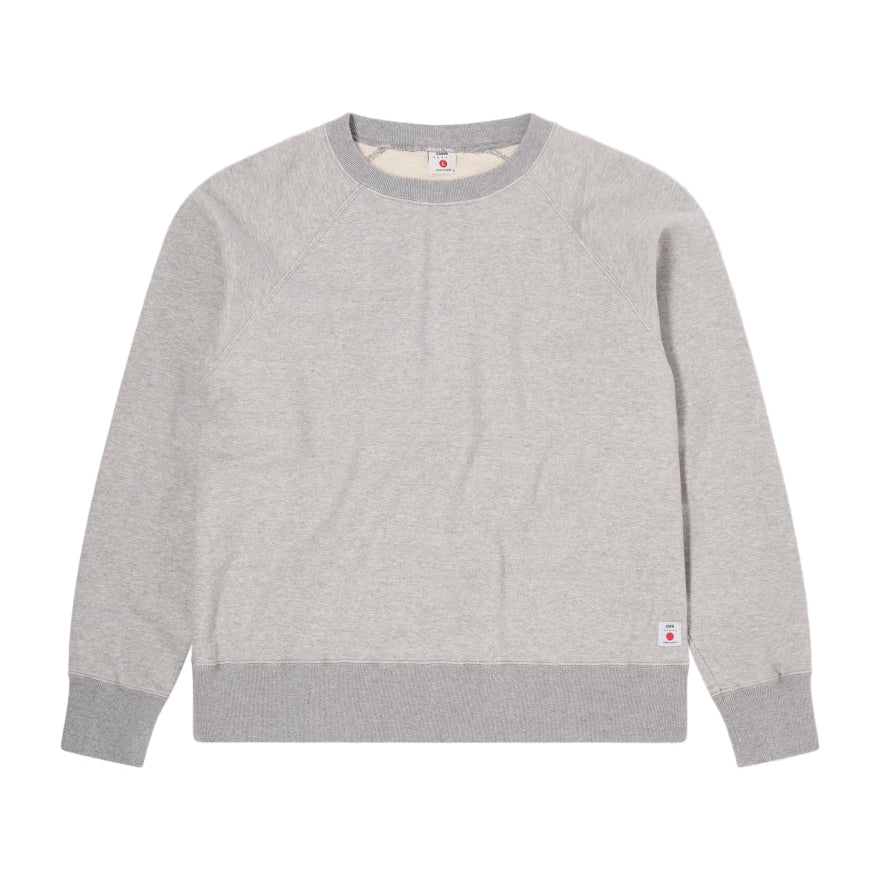 Raglan Sleeve Crew- made in japan / edwin  / grey