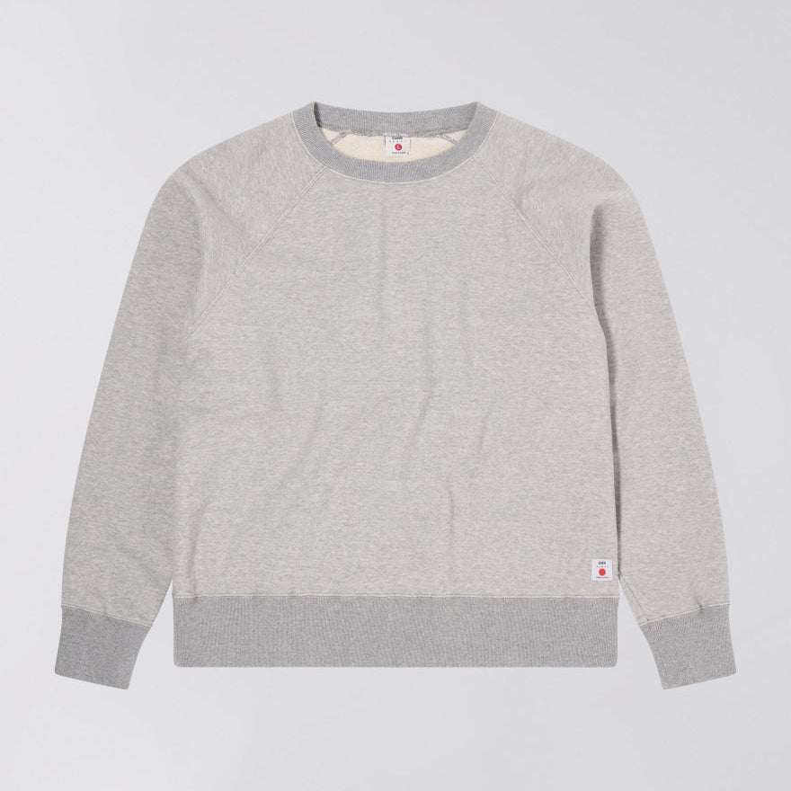 Raglan Sleeve Crew /  EDWIN MADE IN JAPAN / GREY