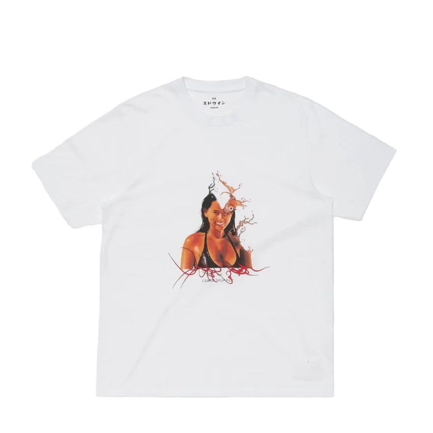 The Mood Of Summer T-Shirt / edwin / white