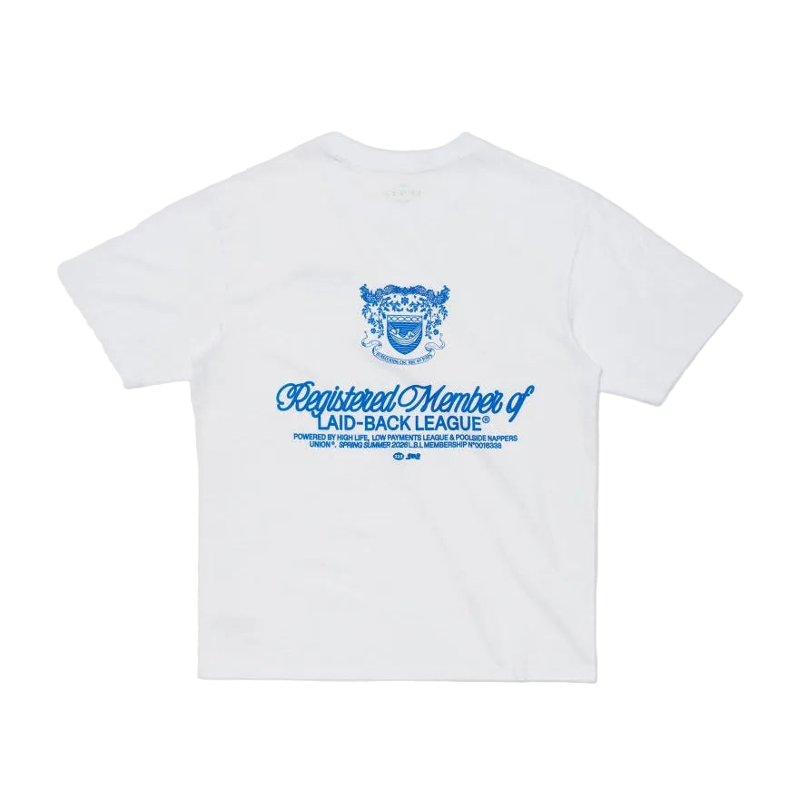 Laid-Back League T-Shirt / EDWIN / WHITE