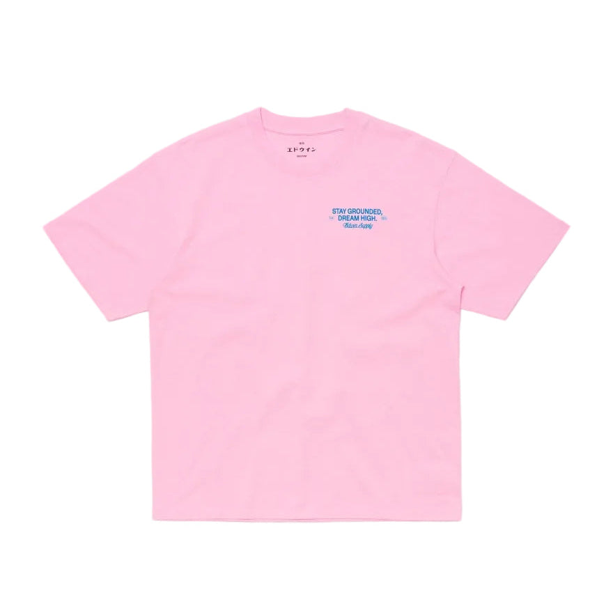 Laid-Back League T-Shirt / EDWIN / BEGONIA PINK