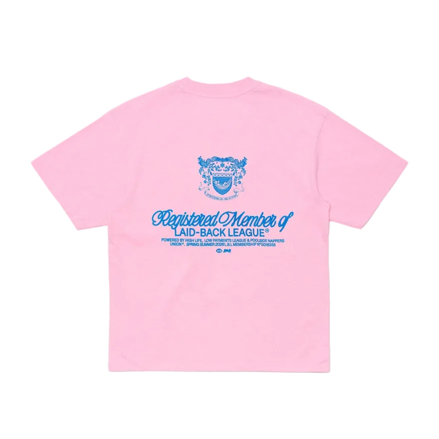 Laid-Back League T-Shirt / EDWIN / BEGONIA PINK