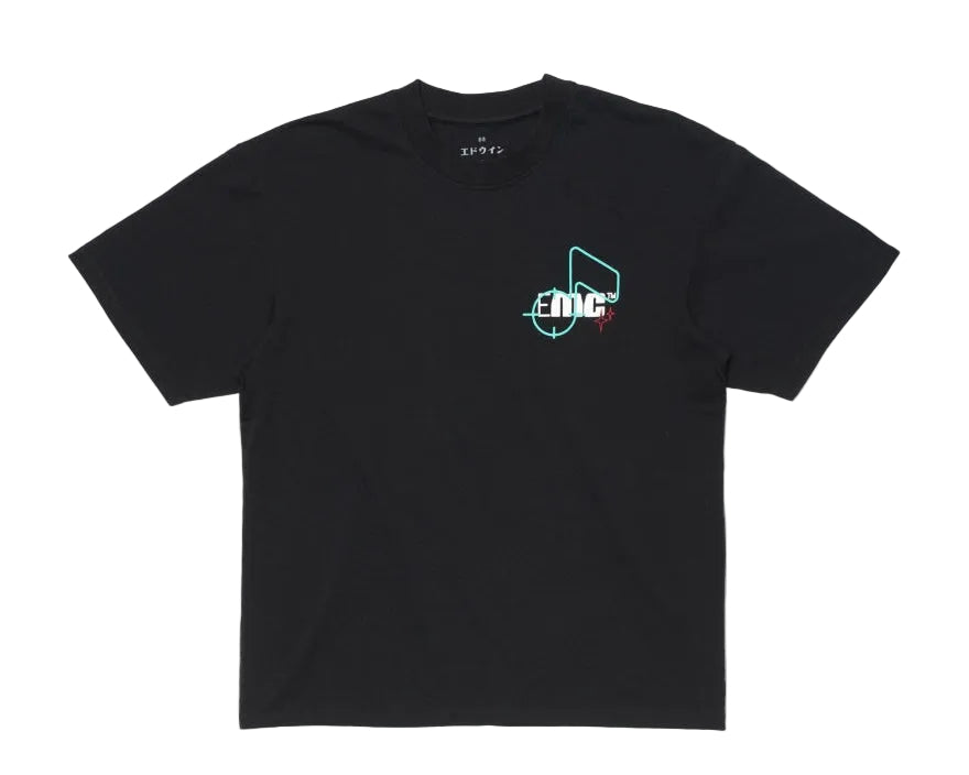 EMC On Tour T-Shirt / EDWIN / BLACK
