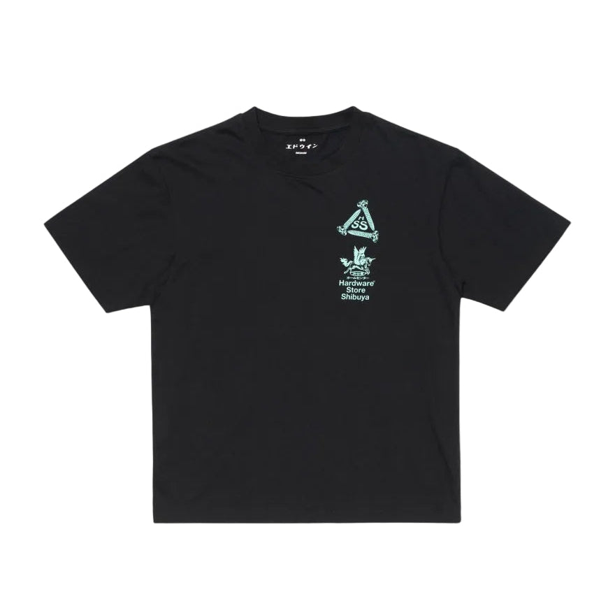 Hardware Store Shibuya T-Shirt / edwin / black