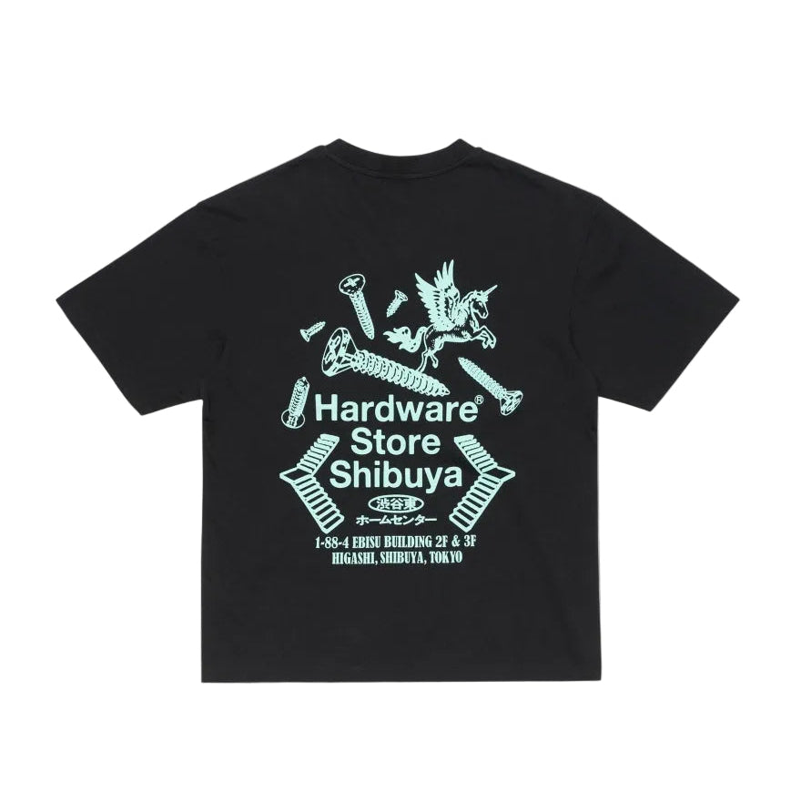 Hardware Store Shibuya T-Shirt / edwin / black