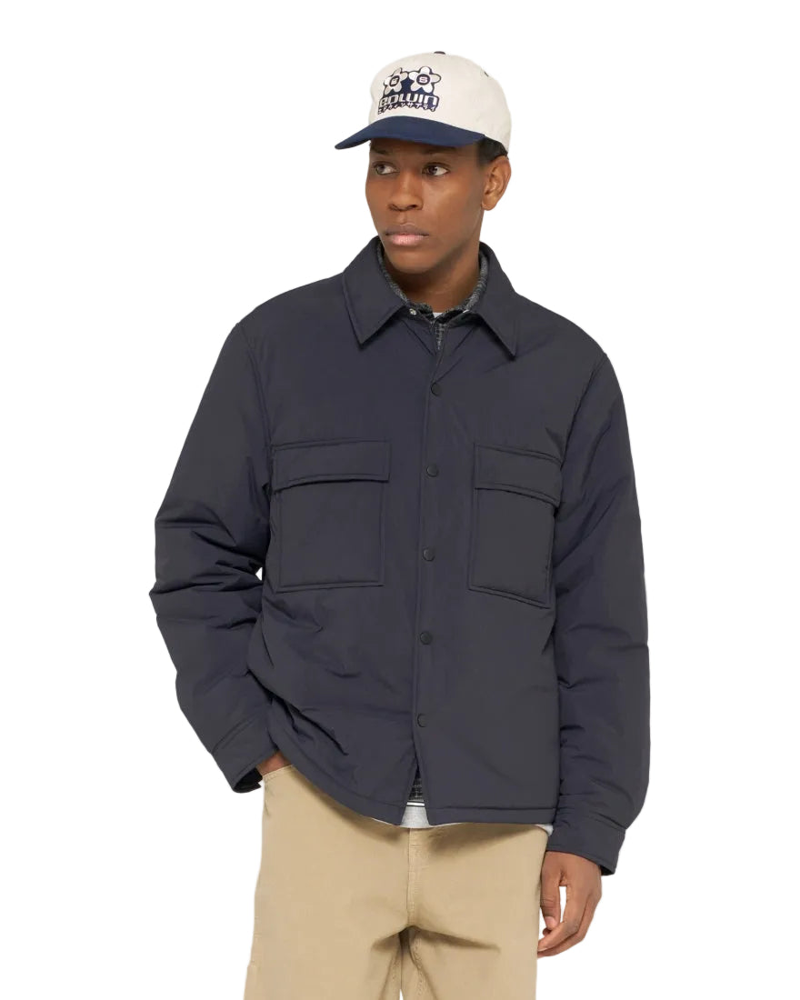 Nest Padded Overshirt LS / edwin / dark navy