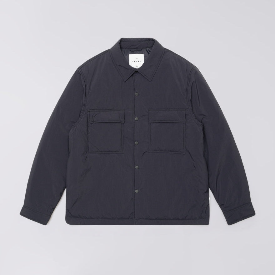 Nest Padded Overshirt LS / edwin / dark navy
