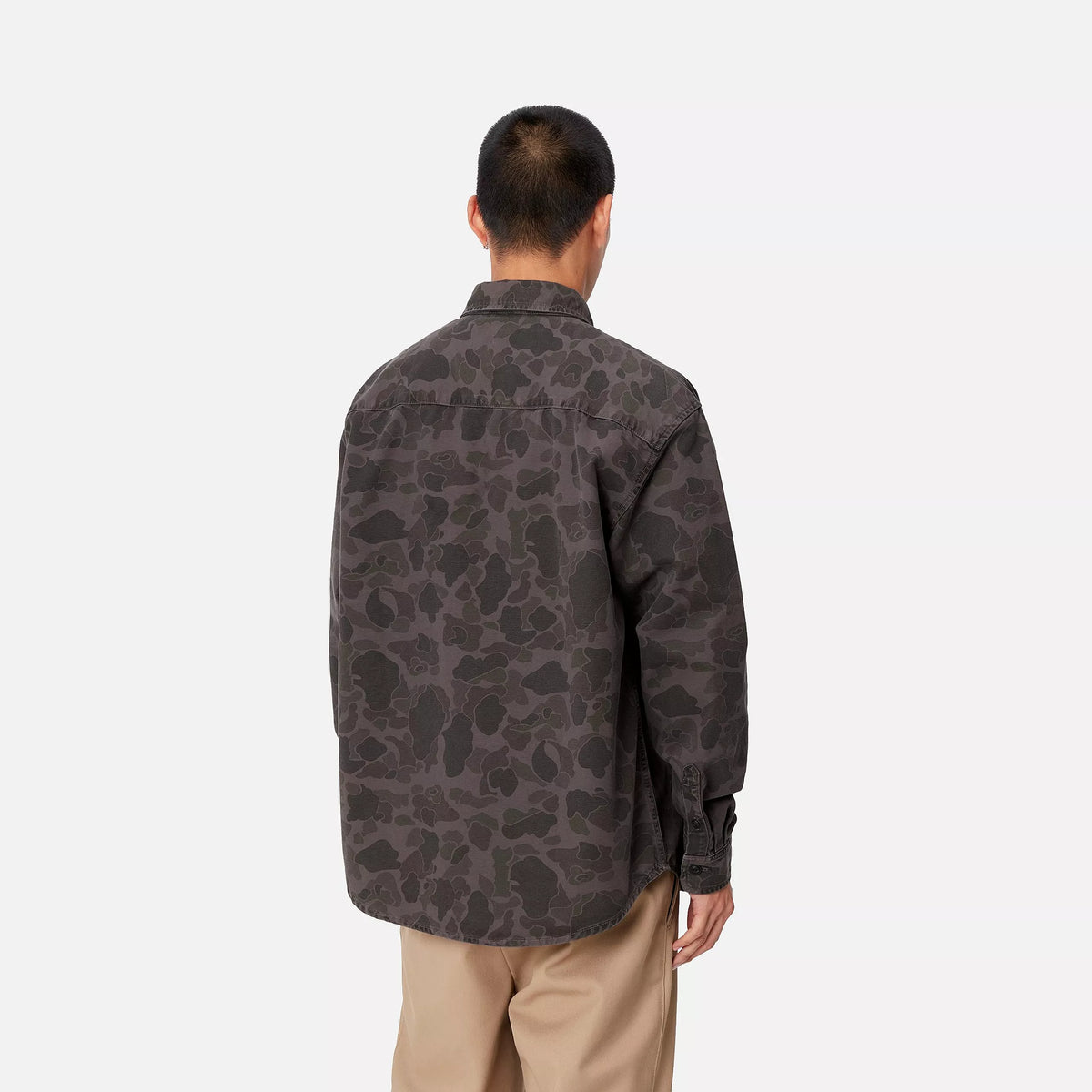 L/S Duck Shirt / CARHARTT WIP / GRAPHITE