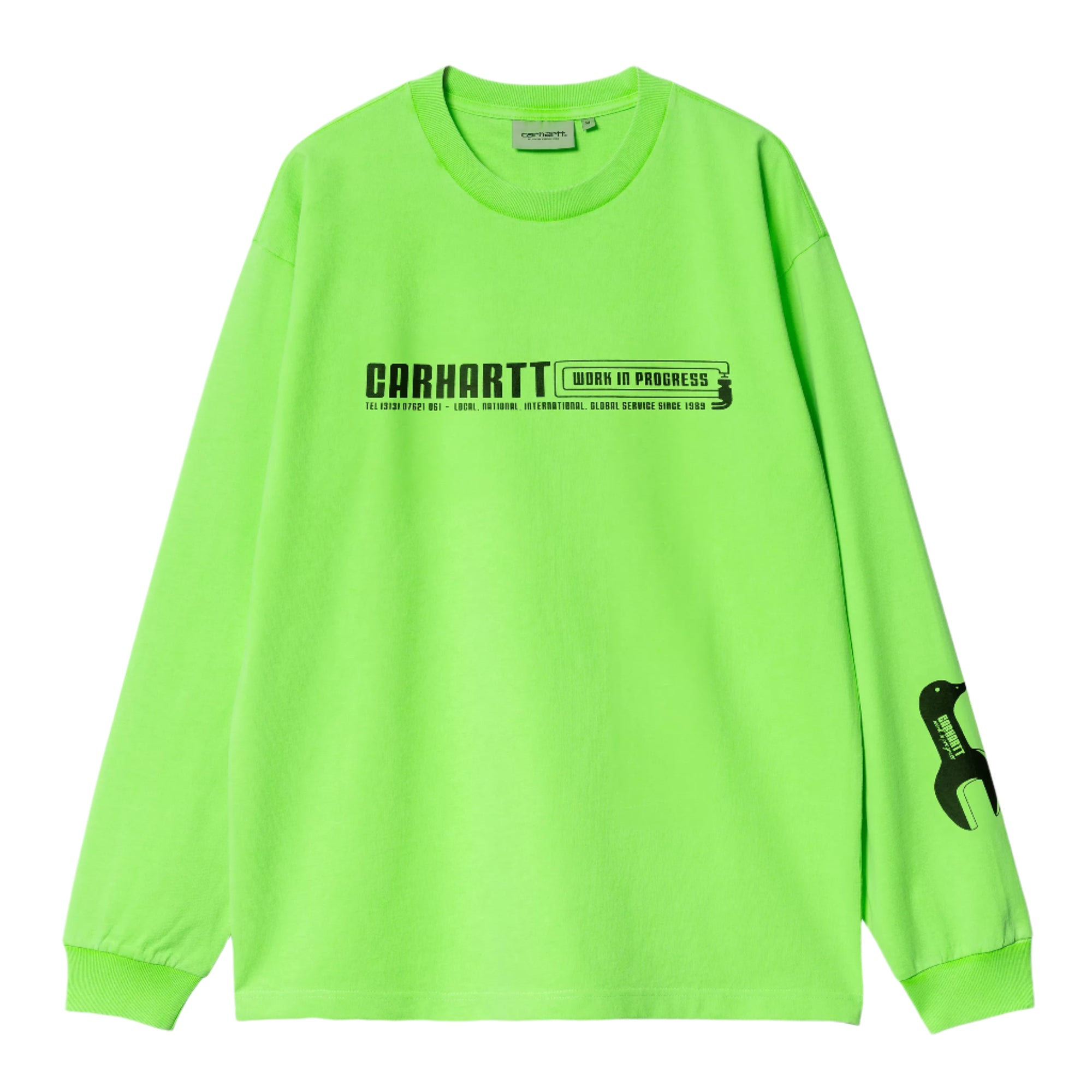 L/S Industry T-Shirt / CARHARTT WIP / LUMO GREEN