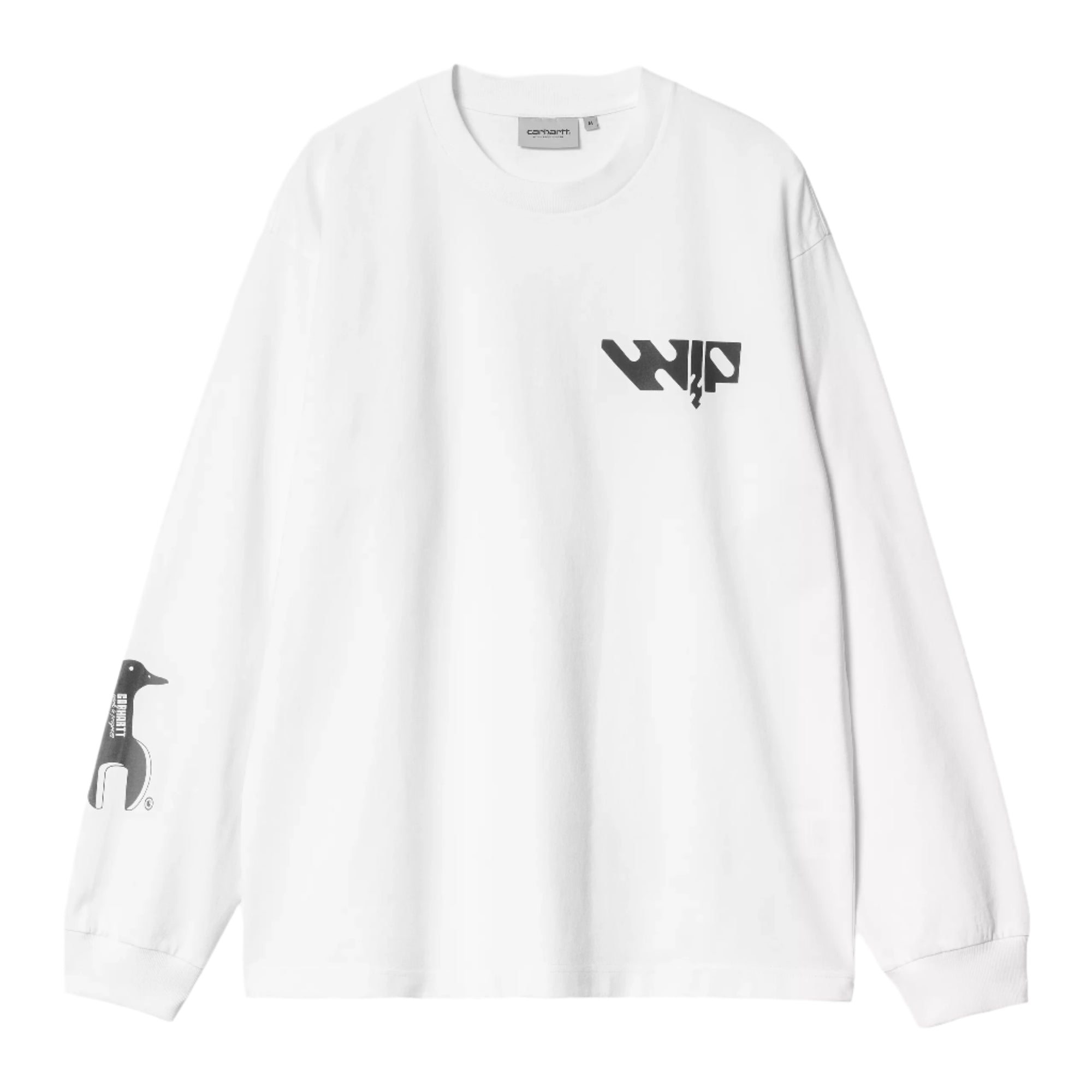 L/S Industry T-Shirt / CARHARTT WIP / WHITE