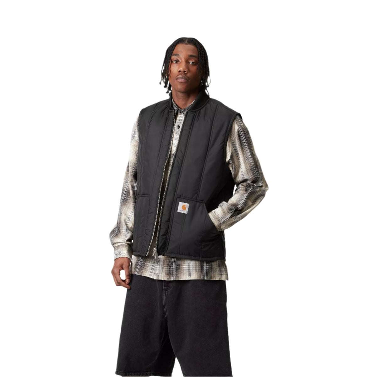 Lachlan Vest Liner / carhartt wip / black