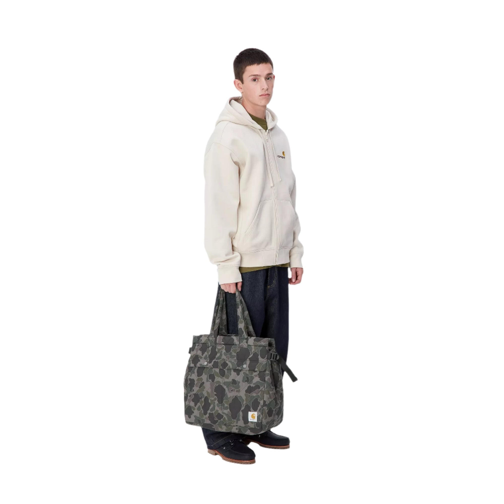 Myton Travel Tote / carhartt wip / CAMO DUCK GREY