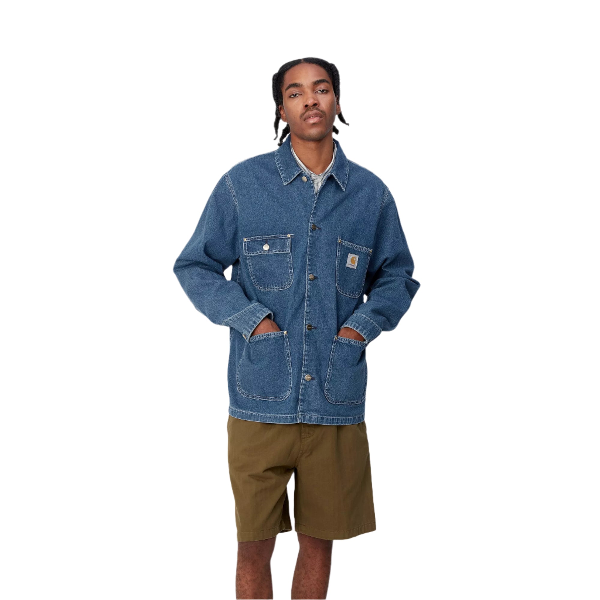 OG Chore Coat / CARHARTT WIP / BLUE STONE WASHED