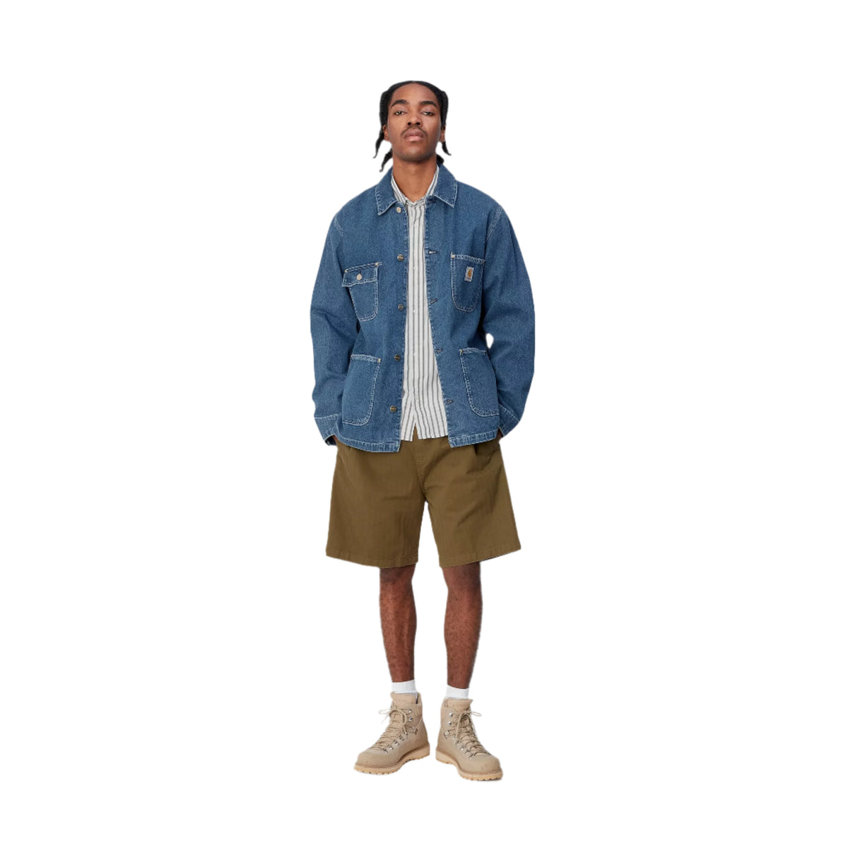 OG Chore Coat / CARHARTT WIP / BLUE STONE WASHED