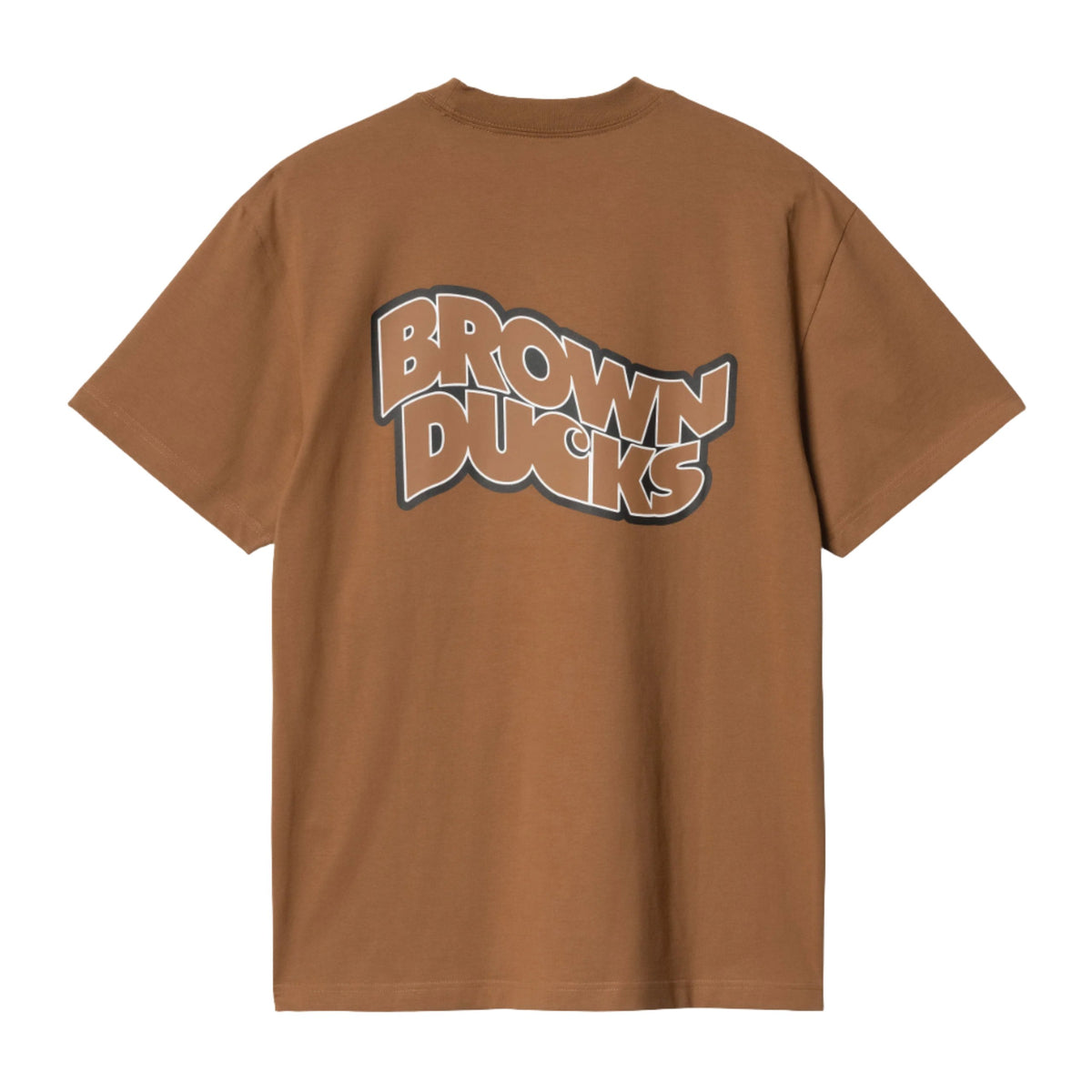 S/S BROWN DUCKS T-SHIRT / CARHARTT WIP / HAMILTON BROWN