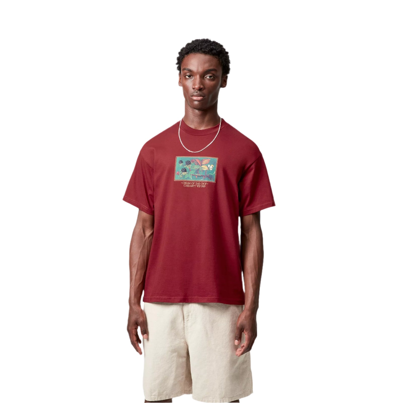 S/S Cream Of The Crop T-Shirt / CARHARTT WIP / SCARLET