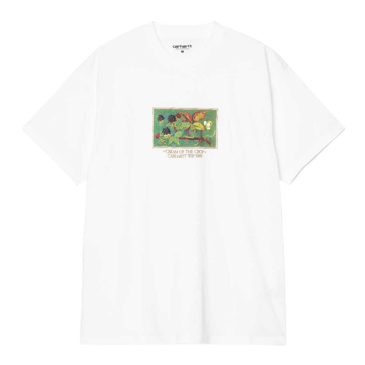 S/S Cream Of The Crop T-Shirt / carhartt wip / white