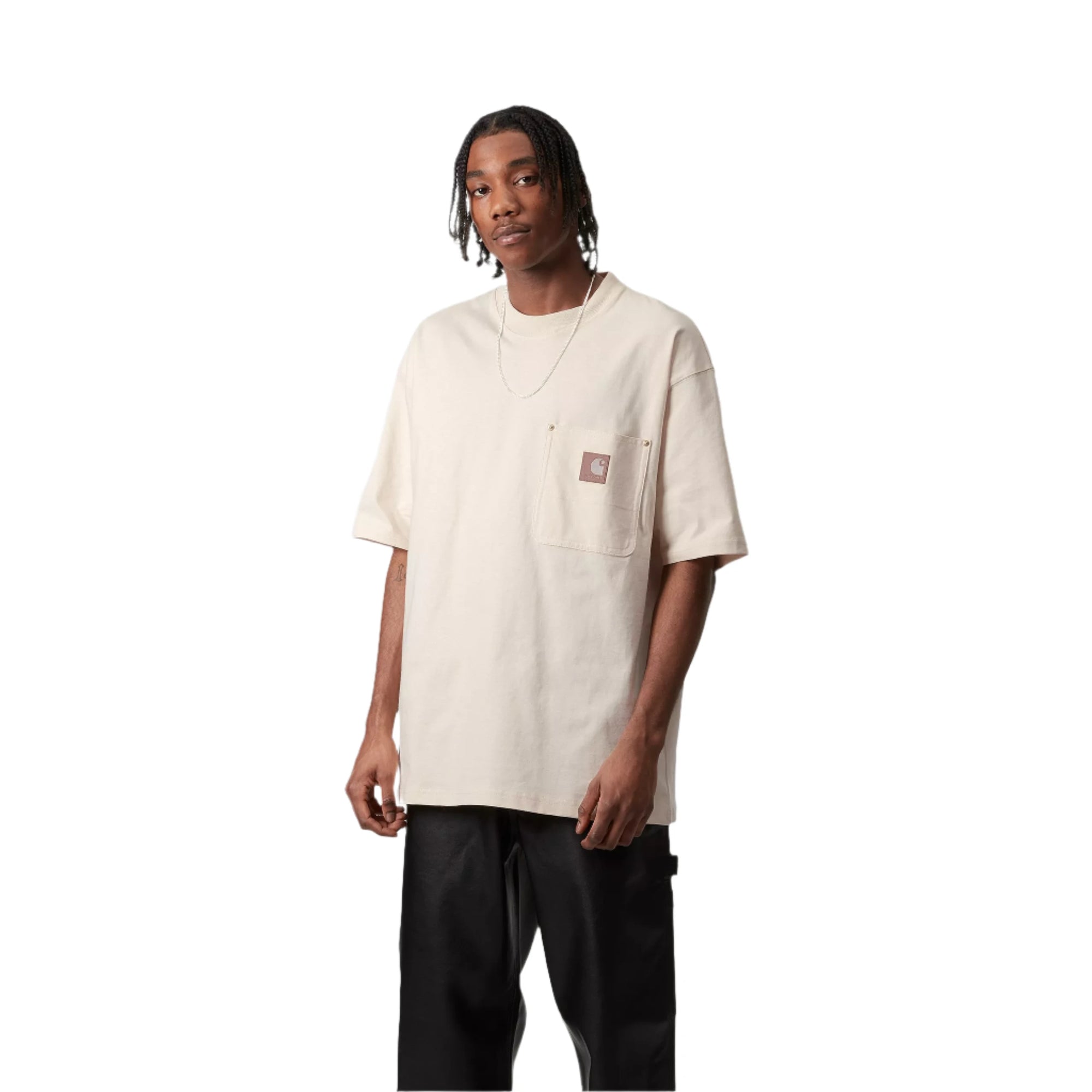 S/S Eldon Pocket T-Shirt / CARHARTT WIP / NATURAL