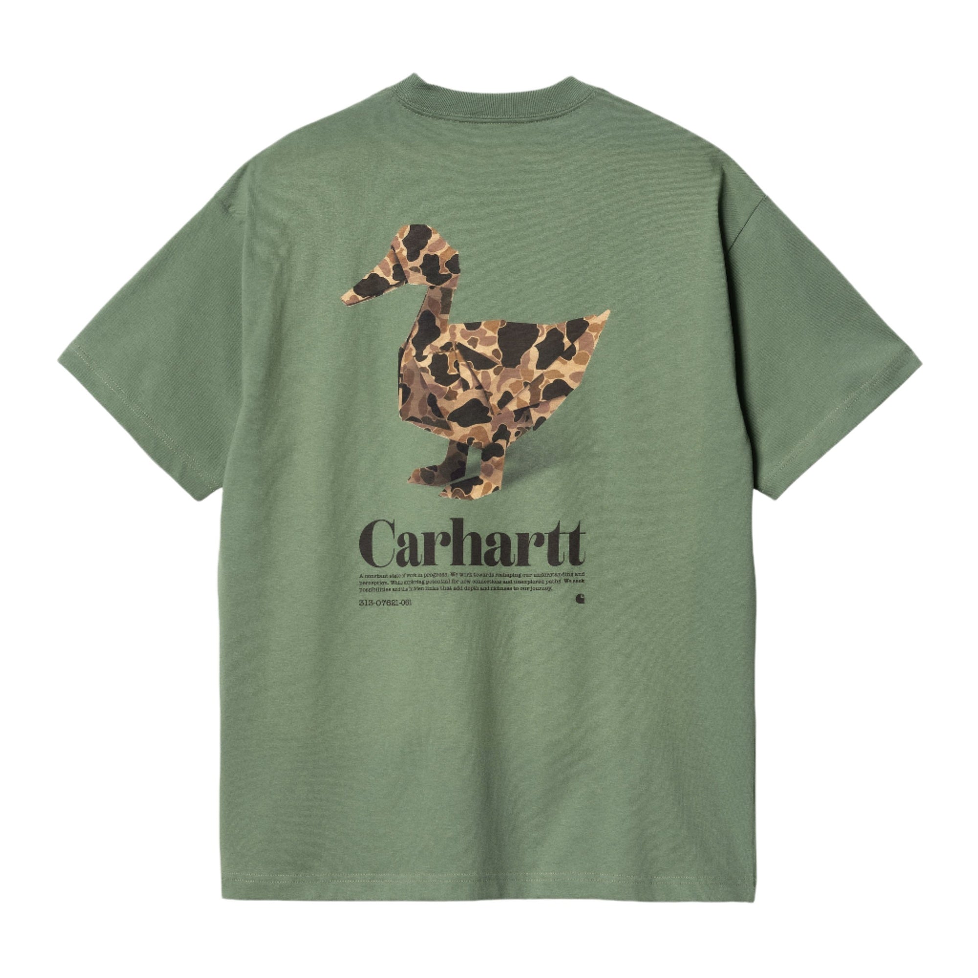 S/S Fold Duck T-Shirt / CARHARTT WIP / DUCK GREEN