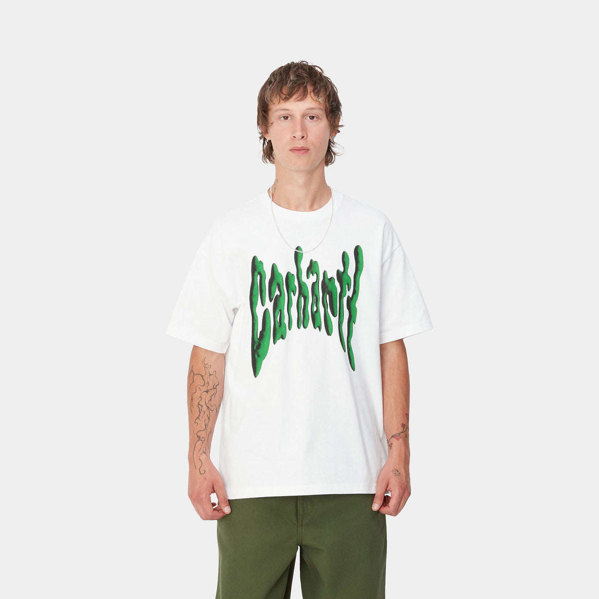 S/S GOO T-SHIRT / CARHARTT WIP/ WHITE