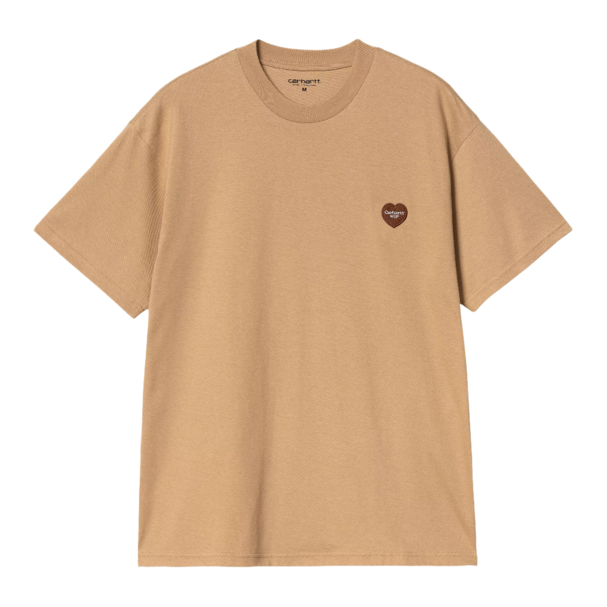 S/S Heart II Hartt T-Shirt / carhartt wip / dusty h brown