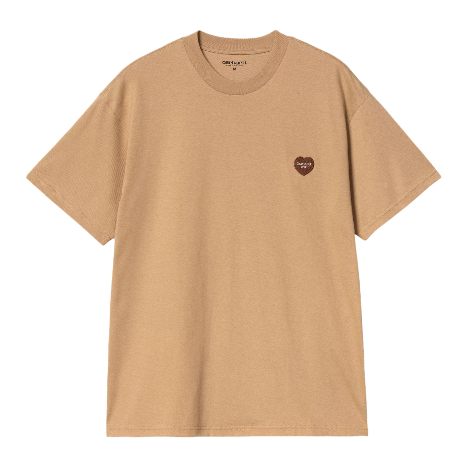 S/S Heart II Hartt T-Shirt / carhartt wip / dusty h brown
