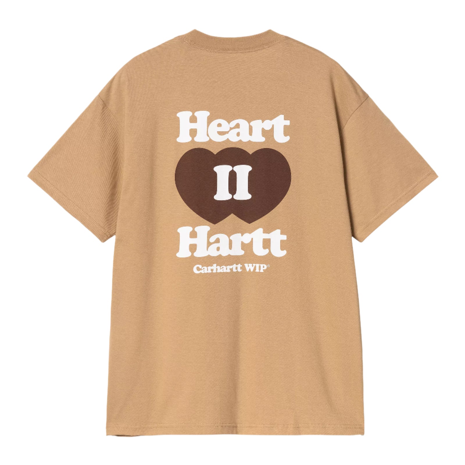 S/S Heart II Hartt T-Shirt / carhartt wip / dusty h brown