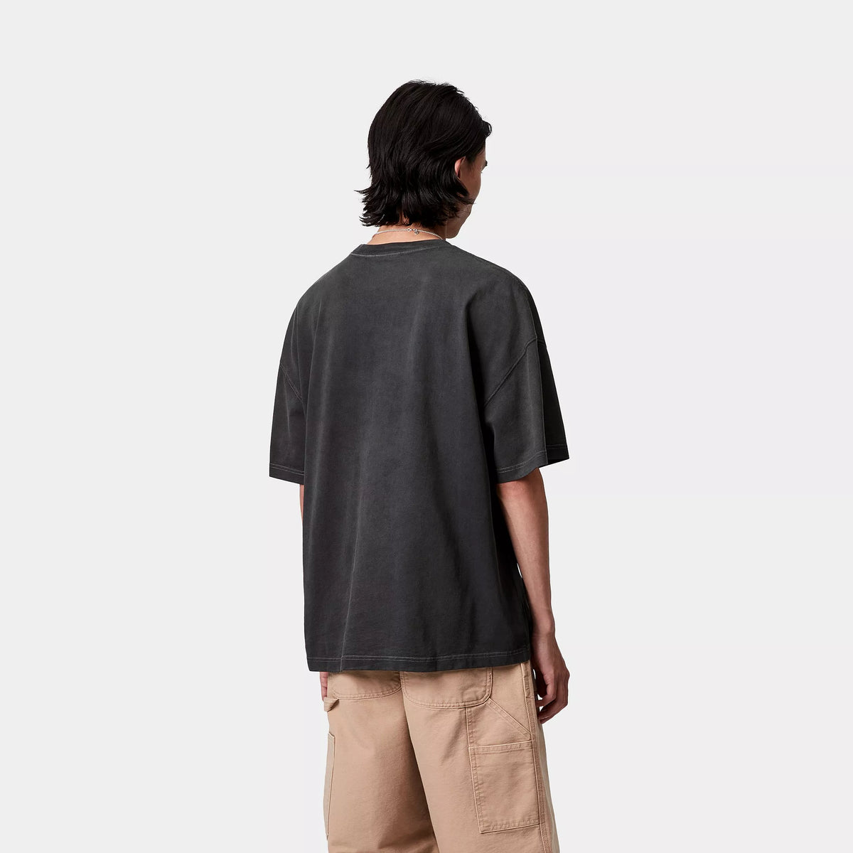 S/S Hudson Pocket T-Shirt / carhartt wip / black